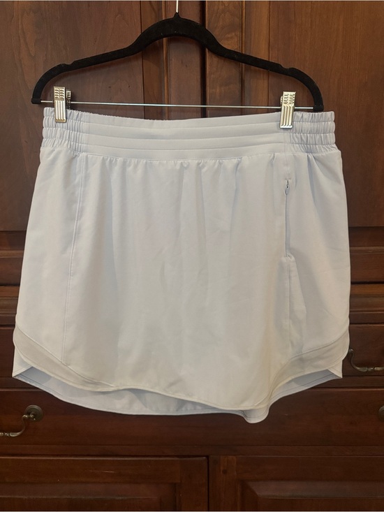lululemon athletica Pants - Lululemon Hotty Hot High Rise Skirt Pastel Blue